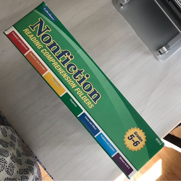 Lakeshore Nonfiction Reading Comprehension Folders Grades 5-6 NWOT - Picture 3 of 6